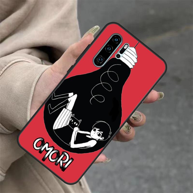 Omori Case For Huawei P40 Lite P20 P30 Nova 11 Pro 9 10 SE 3i 7i 11i 5T Y60 Y61 Y70 Y90 Y91 Cover