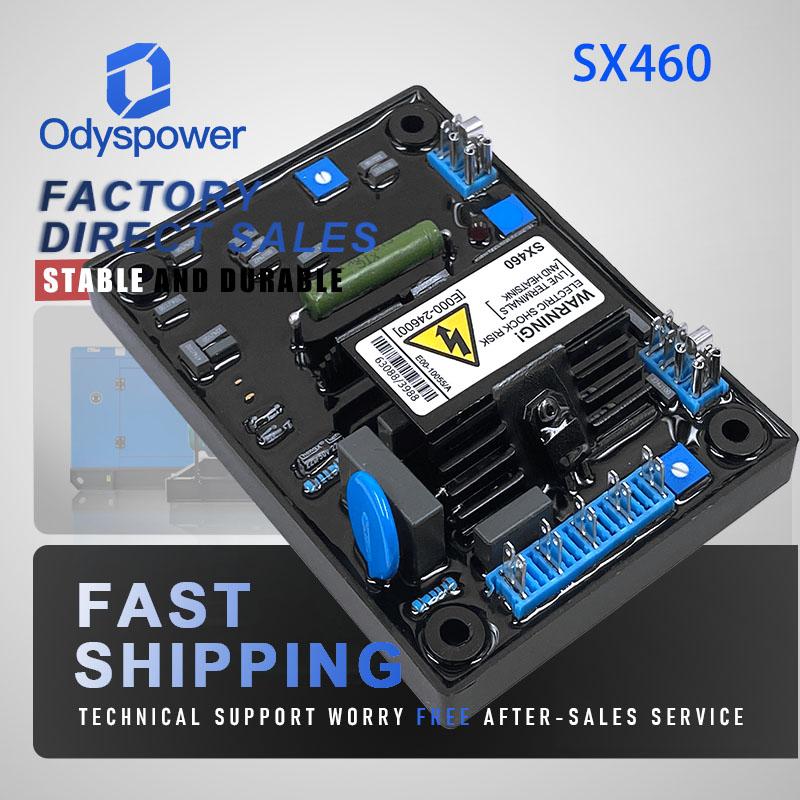 SX460 AVR Generator Automatic Voltage Regulator Stabilizer SX440 Excitation Control Module Brushless Generator Parts Shaluo