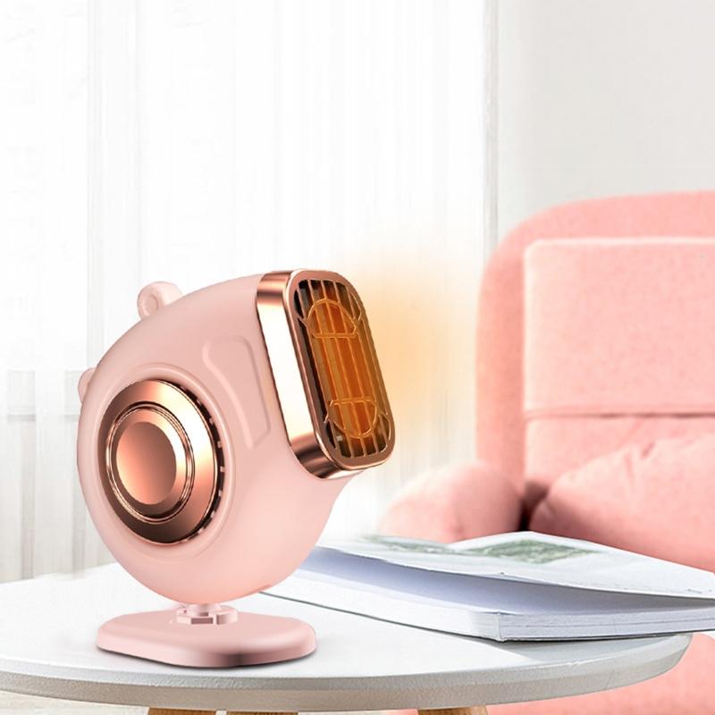 Portable Car Heater Fan Anti-Fog 12V 150W Fan Windshield Defroster Auto Warmer Air Blower Vehicle Demister Heating Dryer