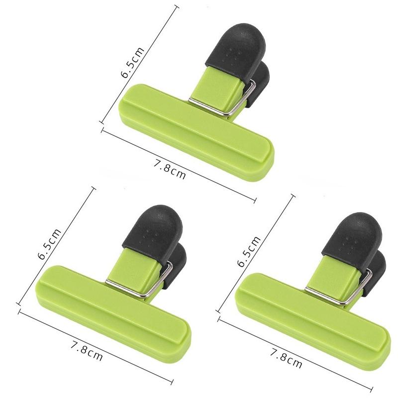 Tragbare Beutelclips, Küchenaufbewahrung, Lebensmittel-Snack-Versiegelung, Beutelclips, Versiegelungsklemme, Kunststoffwerkzeug, Küchenorganisationszubehör