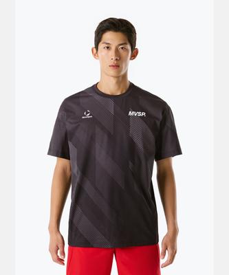 MUBEUSEUPOCHEUBAIDESANGTEU Rally Stadium Short Sleeve T-Shirt Black Vs121Ets14