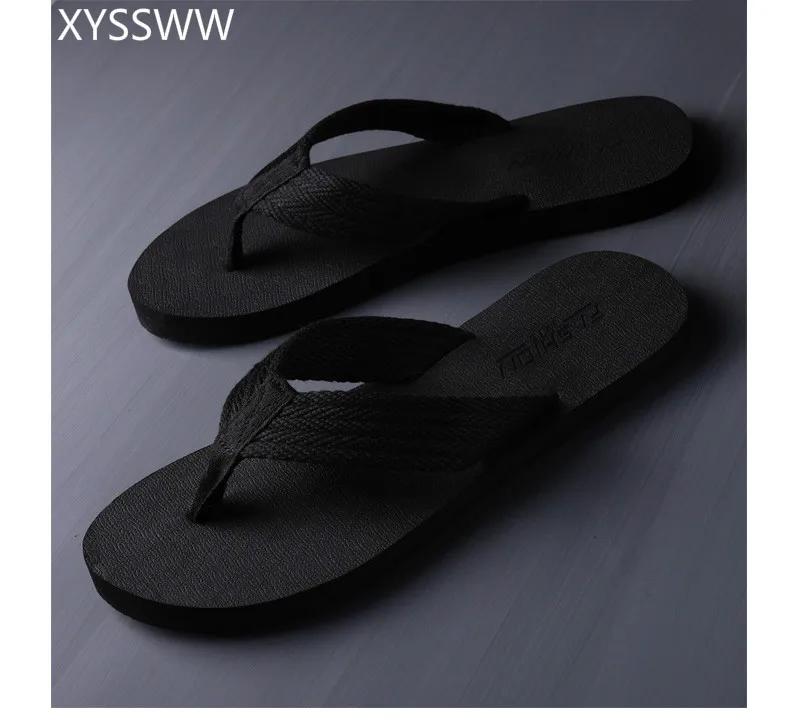 Fashion Fashion Beach Flip Flops Summer Men Flip Flops Shoes Sandals Open Toe Slipper Indoor & Outdoor Flip-flops 38-45 Male Shoes