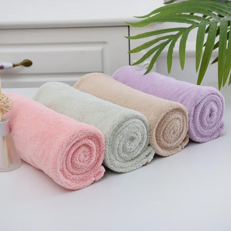 Women's Double-Layer Quick-Dry Hair Towel - Absorbent, Thickened Cap for Long Hair with Headband.