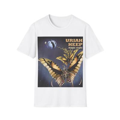 Unisex Měkké Bavlněné Tričko Pánské Dámské Trička Top. Uriah Heep. Magická noc