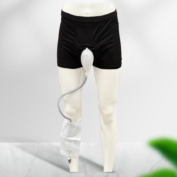 Ganztägiger Komfort Herren-Inkontinenzslips mit tragbarem Urinal und auslaufsicherem Design Silikon zur Unterstützung älterer Menschen