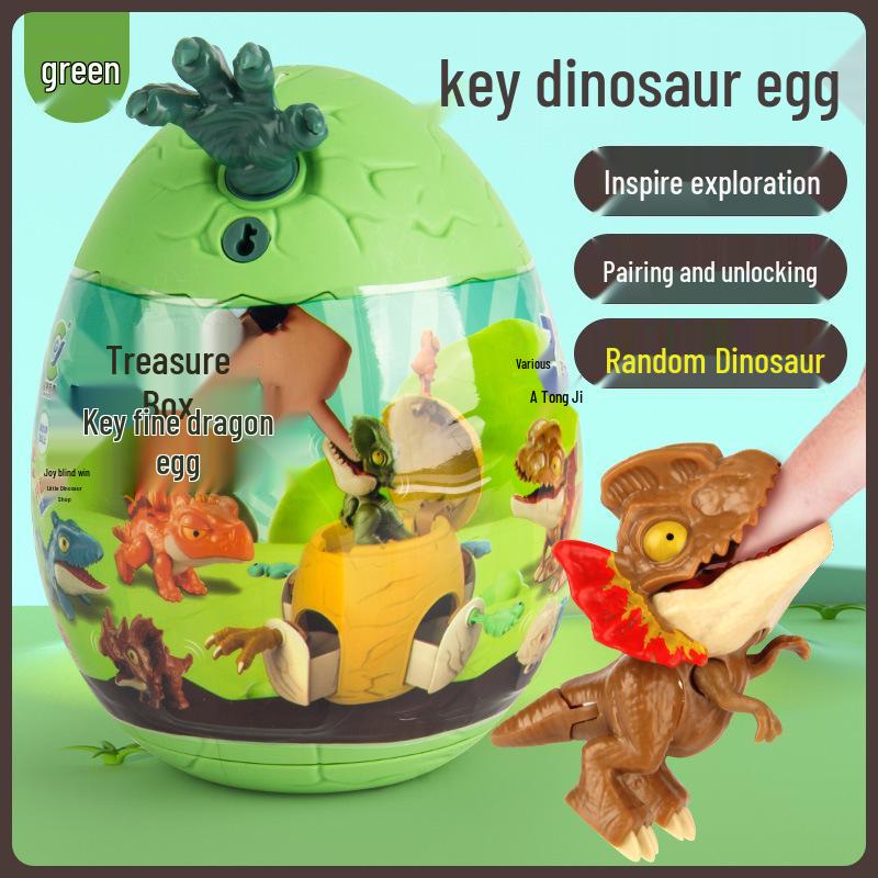 Children's Educational Dinosaur Egg Blind Box - Simulation Model Toys for Boys' Intellectual Development