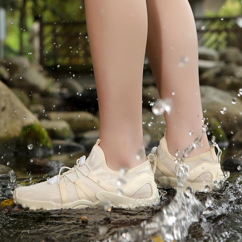 Anti-slip Outdoor Sneakers Men's Barefoot Hiking Shoes Women Breathable Wading Climbing Sports Shoes Wear-resistant
