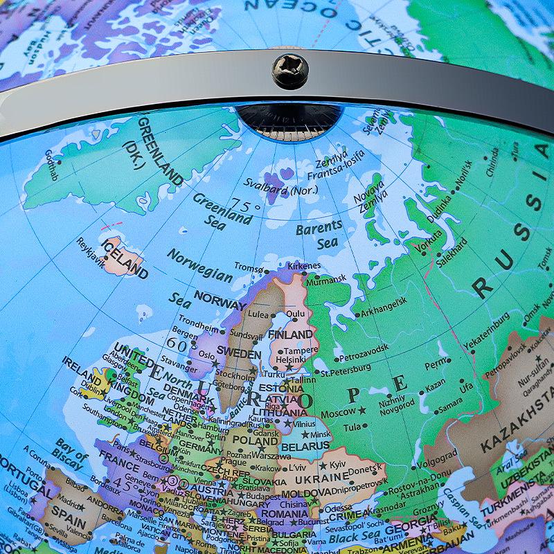 Tianyu 32cm Luminous English Globe for Students and Children