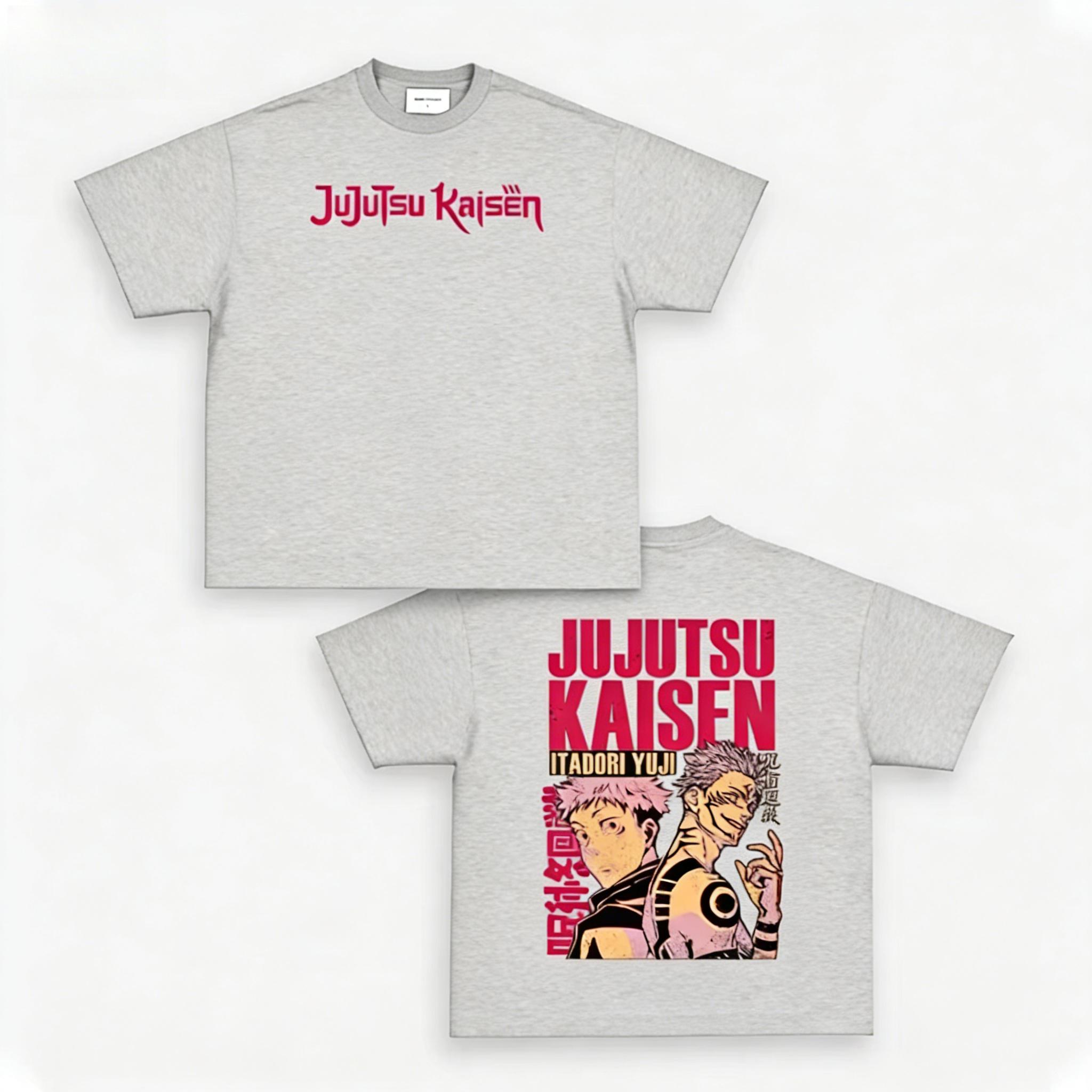

Jujutsu Kaisen Trend Explosion Itadori Yuji Anime Unisexs T Shirt Summer pure Cotton Streetwear Women Graphic Tee Japanese Unisexga 4XL