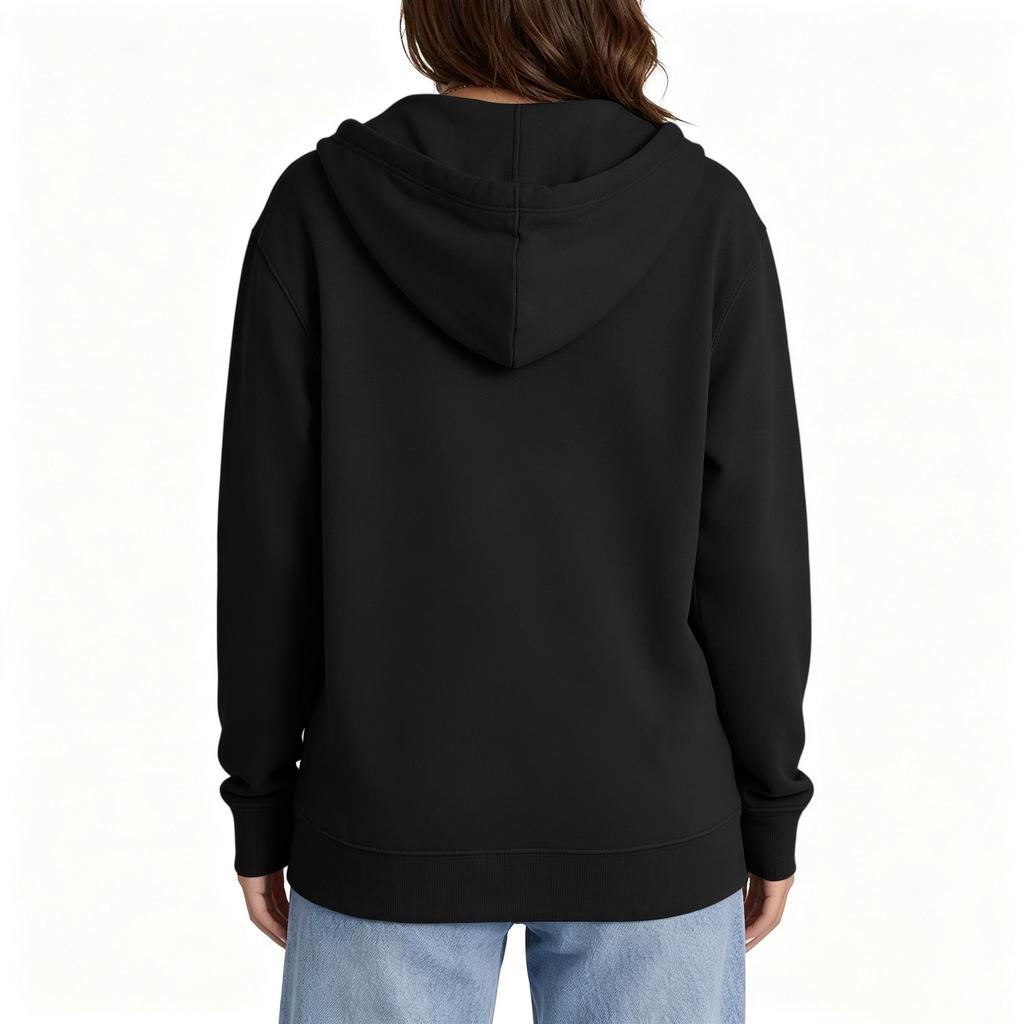 Women's Zip Up Hoodie Loose Fit Long Sleeve Sweatshirt with Pockets for Winter