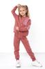 Tracksuit (girls) – Warm Bomber & Pants with Print, Winter , 6443-025-33 HC
