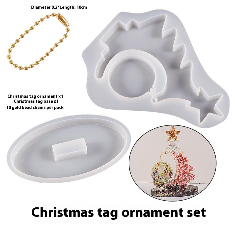 

Инструменты для изготовления фоторамки в виде рождественской елки своими руками, форма для рукоделия из эпоксидной смолы и хрустальной смолы, силиконовая форма ручной работы для домашнего декора