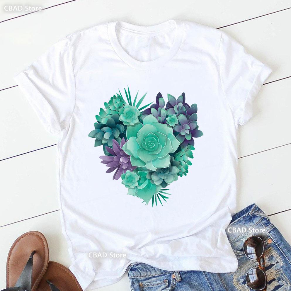 2024 Hot Sale Colorful Mandala Print Tshirt Girls Yoga Succulent Love T Shirt Women Zen Hobo Boho Paix Tshirt Female Streetwear