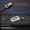 10 Sztuk Mini Wskaźnik Laserowy Dioda 5V 6mm Moduł Regulowana Miedziana Głowica Obwód Diod Laserowych Celownik Dla Elektroniki