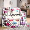 1pc CORTIS, K Pop Blanket Lightweight Flannel Blanket Throw Blanket For Sofa, Bed, Travel, Camping, Livingroom, Office, Couch