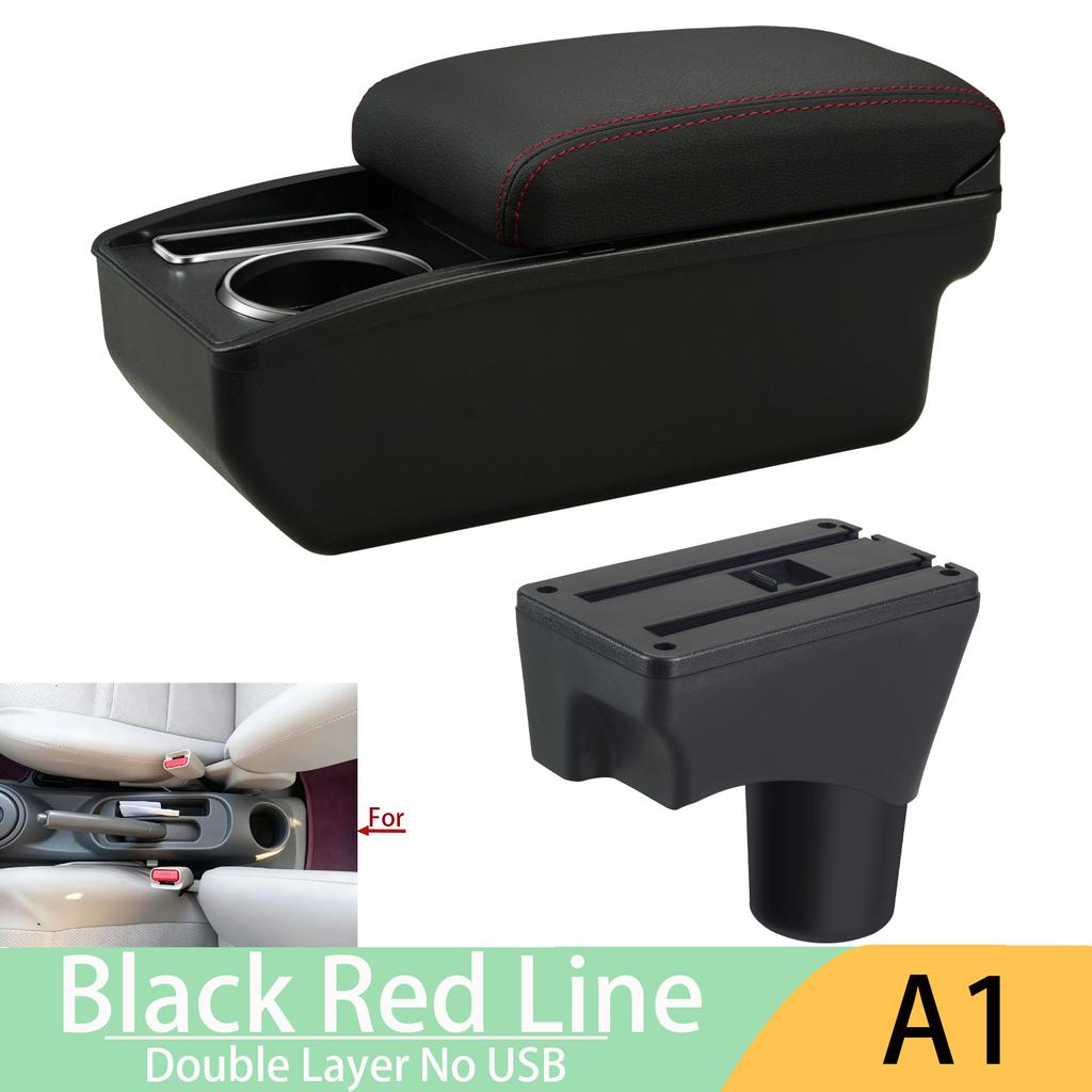 For Nissan Sunny Armrest Box For Nissan March Micra K13 Car Armrest Arm Storage Box Retrofit Parts Car Accessories 2010-2022