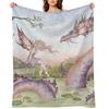 The Summer Pond Throw Blanket for sofa for winter christmas decoration Summer Blankets