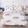 Cute N-Nikke D-Doro Doll Duvet Cover Set Home Style Bedding Soft Laundry Cotton Bed Student Dormitory Gift