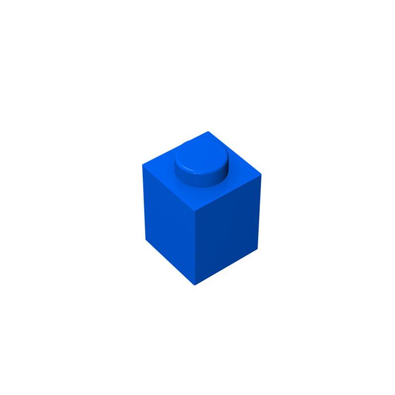 

3005 Brick 1 x 1 Bricks Collections Bulk Modular Toys For Technical MOC DIY Gifts Compatible DIY Gift Buildings Blocks синий