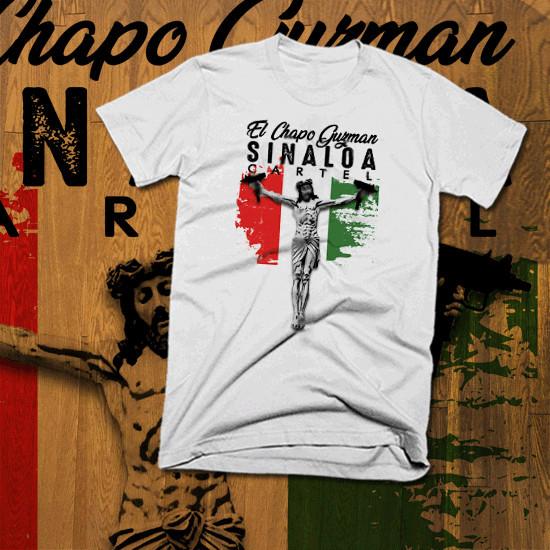 

Hip Hop t-shirt El Chapo Sinaloa Street Hustle Boss mobbin Gangster Mobster tee 2XL