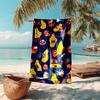 Personalized Customized Proof Beach Towel with Larva Pattern - Soft, Absorbent,quick-drying,perfect Swimming,camping&bathing