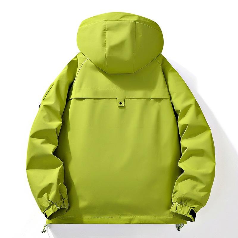 Spring and Autumn Couple's Windproof and Rainproof Jacket, Men's American Workwear, Men's Jacket, Multi Pocket Jacket