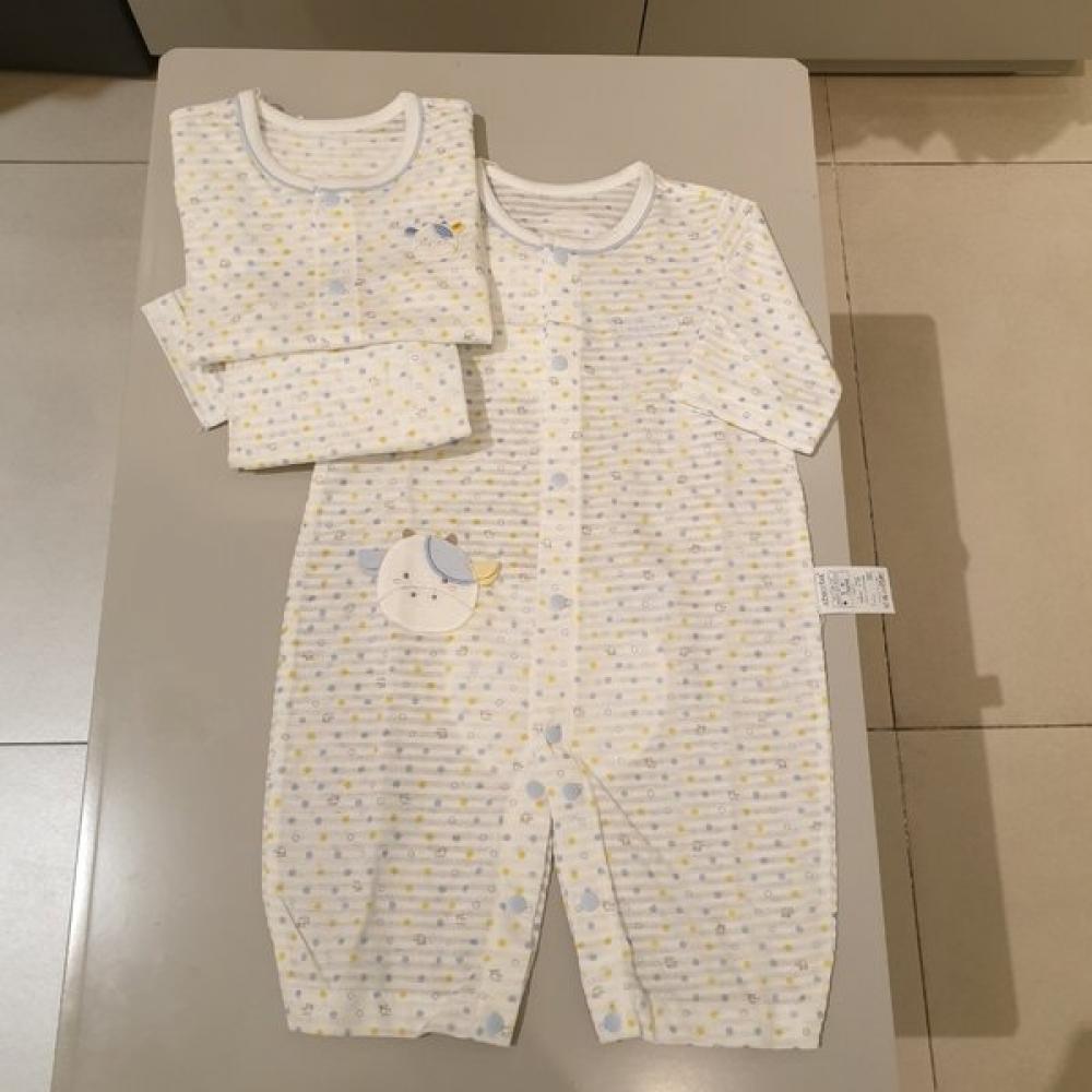 Absorba Summer Birth Gift Ox Year Commemorative Ukapima 7 Parts Innerwear + Ukapima 7 Parts Space Suit