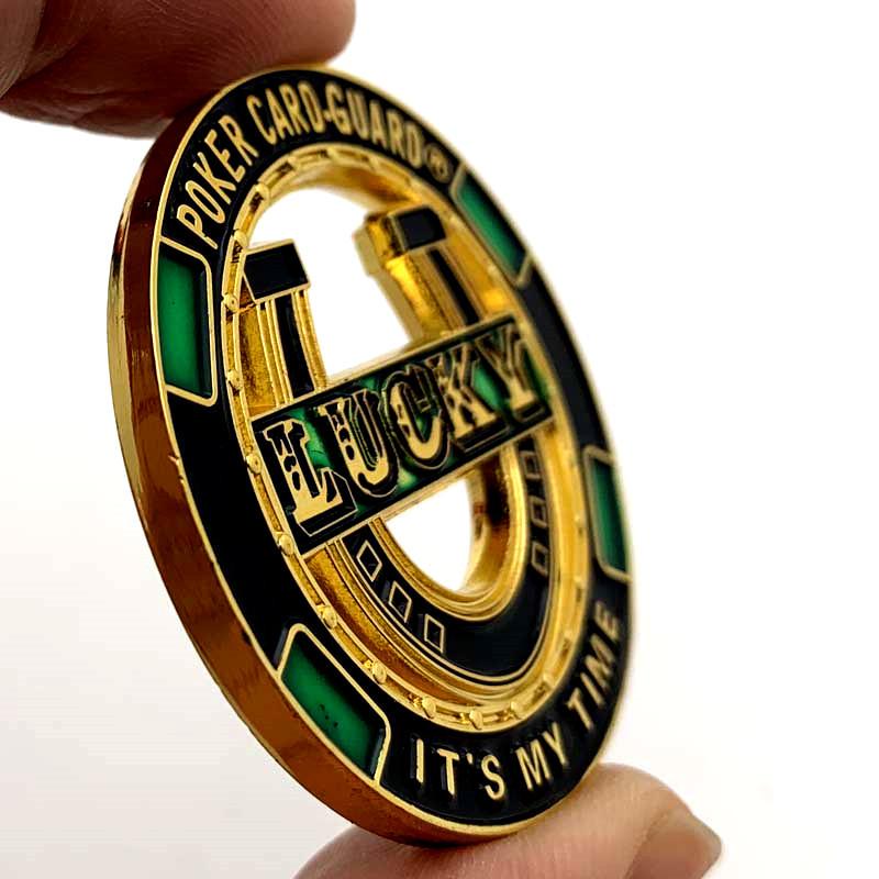 Las Vegas, USA, Double-sided Coin, Gold Coin, Collection, Qixi Love Coin, Lucky, Hollow Commemorative Coin