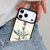 Botanical Drawings Flowers Plants Phone Case for iPhone 16e 15 14 13 12 17 Pro Max Plus Air 17pro Cover Coque