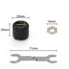 Bluetooth-Compatible 4.0 5.0 Tire Pressure Sensor Monitor System Android/IOS General Motorcycle TPMS External Sensors Wireless Auto Security Alarm