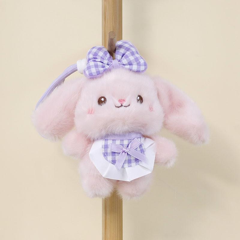 Plush Bunny Keychain With Butterfly Bow For Kids And Adults