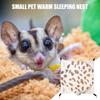 Hamster Hangmat Kleine Dierenslaapzak Warm Katoen Eekhoornkooi Nest Gezellige Kleine Dierenslaapzak Voor Hamster Eekhoorn Chipmunk
