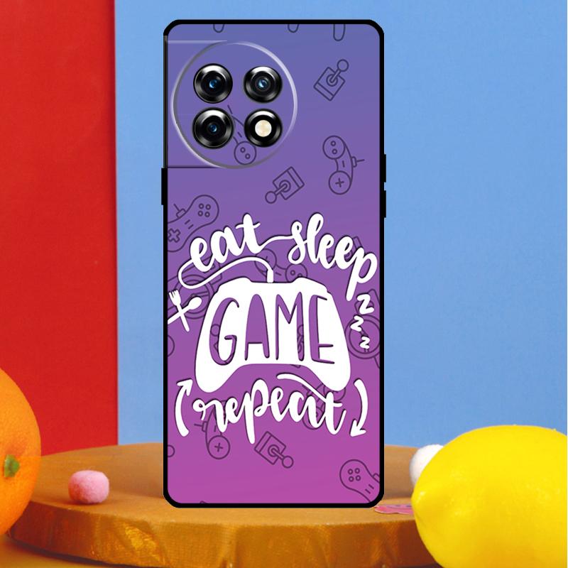 Game Repeat Cover For OnePlus Nord 4 CE 2 3 Lite N30 N20 N10 OnePlus 13 13R 12 12R 11 10 Pro 8T 10T Case