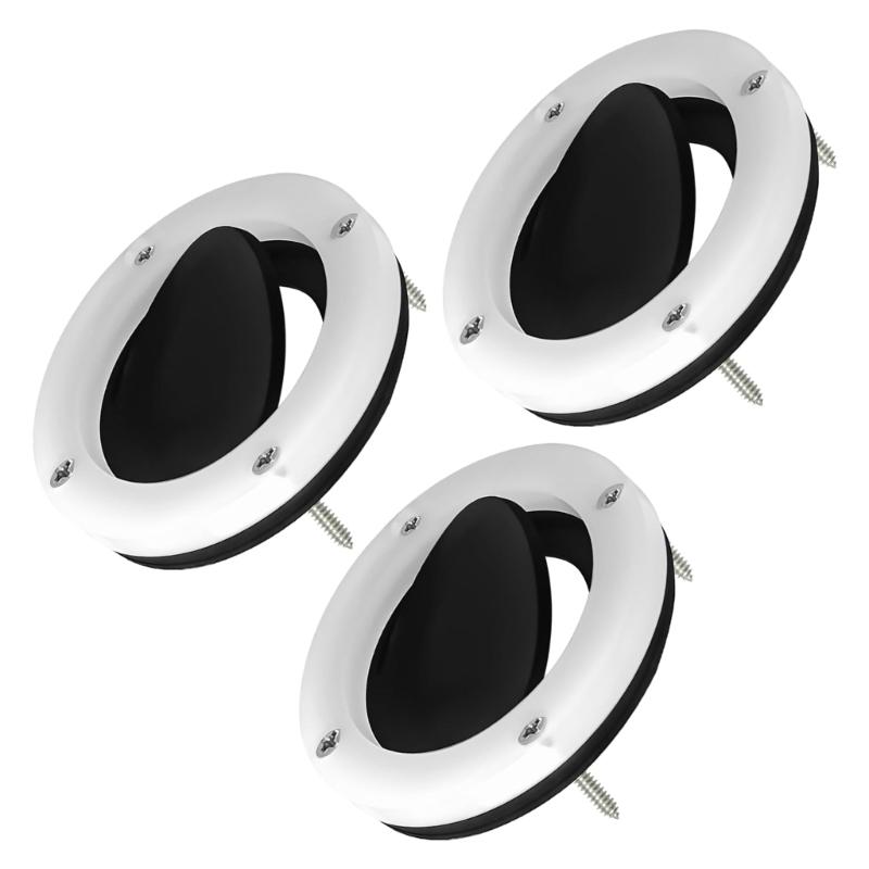 ABS Rubber Boat Drain Outlet Kit Prevents Water Backflow For Fishing Boats And Speedboats