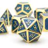 DND Dice Set, Dungeons and Dragons Dice with D20 Metal Dice Set for D and D Dice or RPG Role Playing MTG Tabletop Board Games, Shadowrun Pathfinder