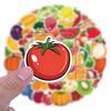 120 Fruit Fruit Doodle Stickers Decorative Notebook Suitcase Cartoon Stickers