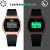 Sports Watch Silicone Digital Waterproof LED Alarm Stopwatch Men Women Cute Fashion Quartz Watch - Birthday Christmas Valentine's Day White Day Gift