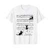 Cute Cats Playing With Sheet Music Teacher Society T Shirt Vintage Slightly Breathable Unisex Casual Stylish Streetwear