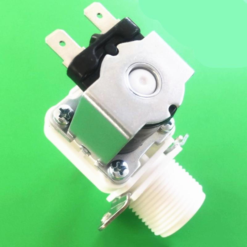 Solenoid Water Valve Inlet Water Solenoid Valve 3/4" Thread 12/24/220V Pressure Valve for Water Heater Compact Size