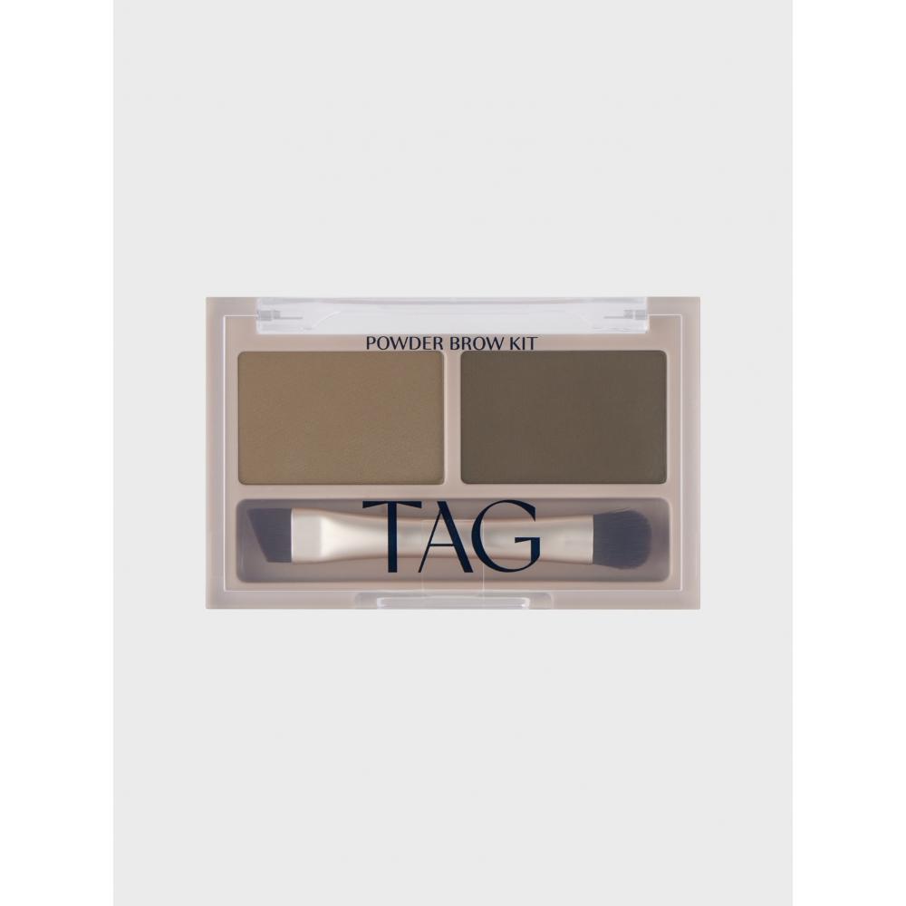 

Daiso [9 2 Tue Open] Tag Powder Brow Kit 2 Natural Brown