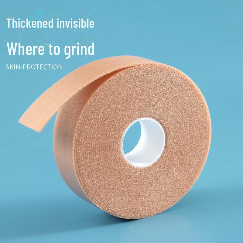 Selvklebende antiskli-hælklistremerker for kvinner: Usynlig antifriksjon, fortykket for komfort