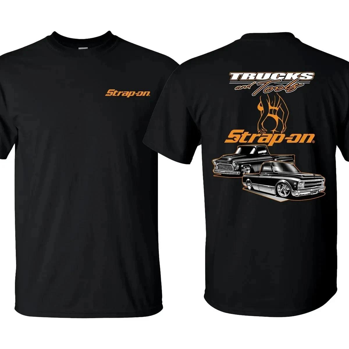 Snap-on T-Shirt Trucks and tools, 100% Cotton Double Sides 3XL