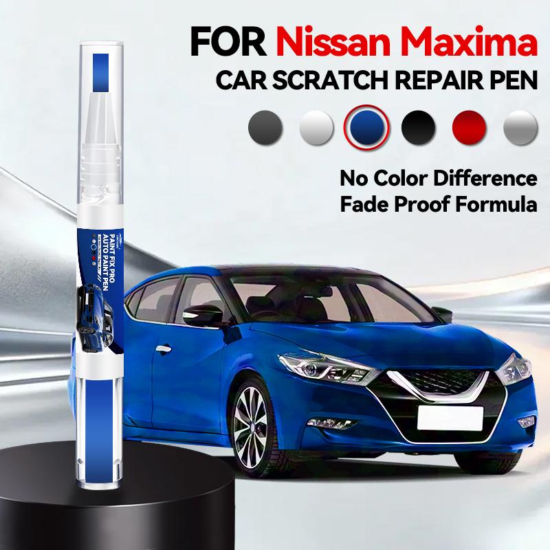 Фарбовий маркер для підфарбовування Nissan Maxima, Маркер для ремонту фарби, Видалення подряпин DIY Автоаксесуари Чорний Білий Червоний
