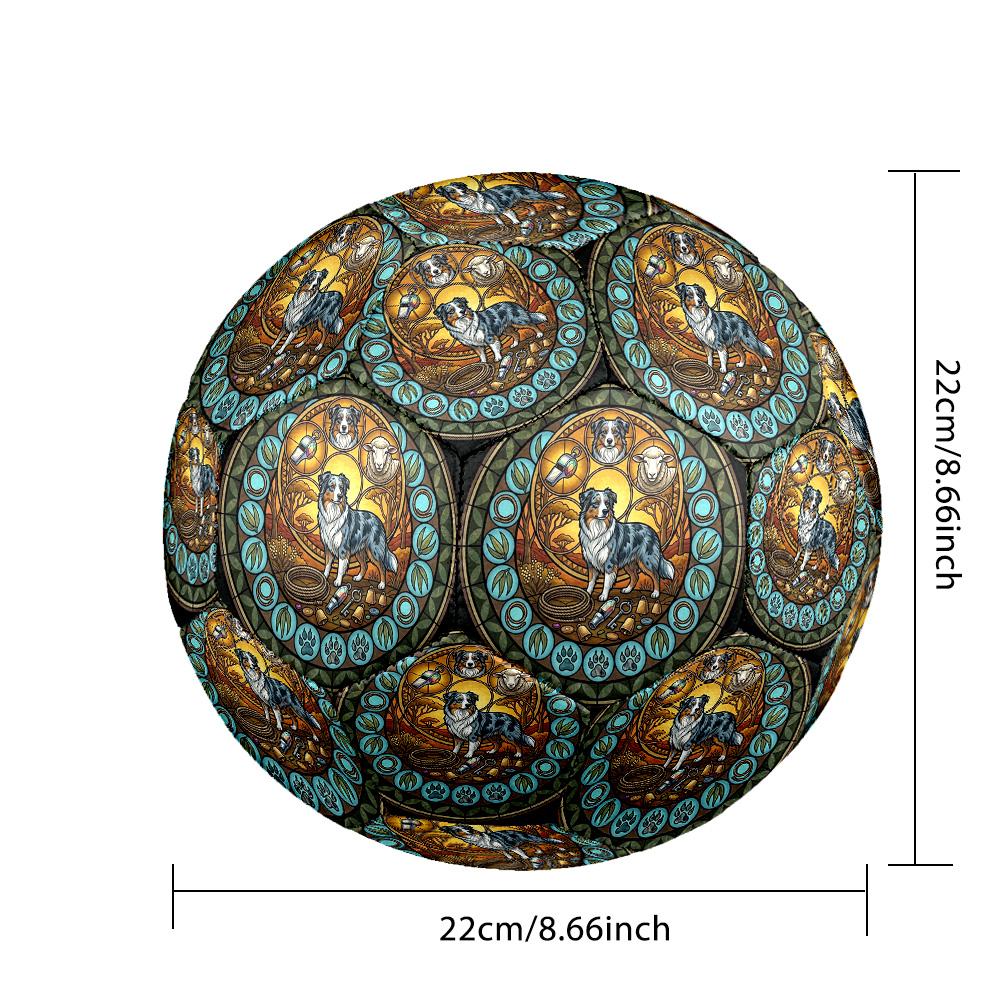 Sheep Tradition Round Football Size 5 Adult Ball Suitable for Training Matches and Outdoor Team.