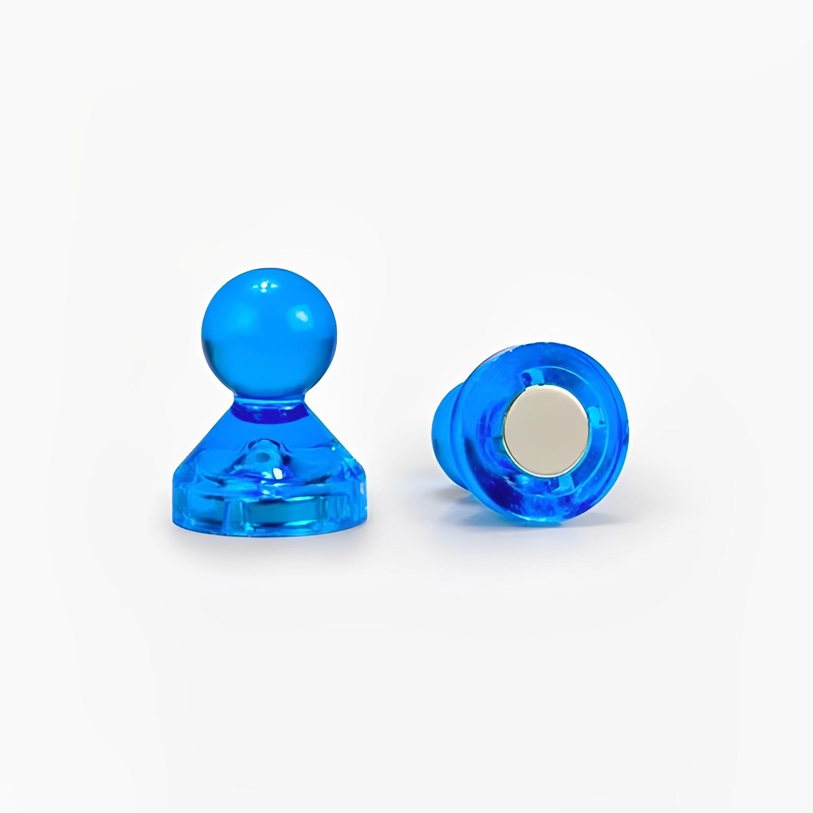 

10/15/20 шт. Канцелярская кнопка, офисная кнопка, сильные неодимовые магниты, магниты-конусы, супермагнитная доска для заметок, шахматные магнитные кнопки Size-D11 10 Pcs синий