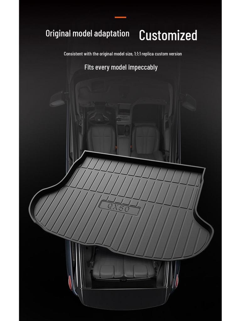 Waterproof Durable Trunk Mat for Infiniti - Car Accessories