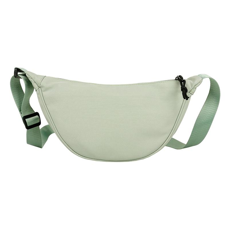 Fashionable Nylon Crossbody Bag For Women Trendy Dumpling Style Lightweight And Compact