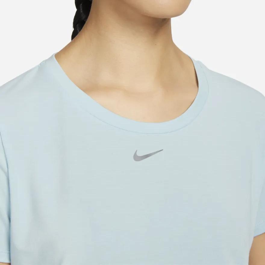 Nike Dri-Fit One Luxe Solid Crew Neck Short Sleeve T-Shirt Women Tops Hablis DD0619-442