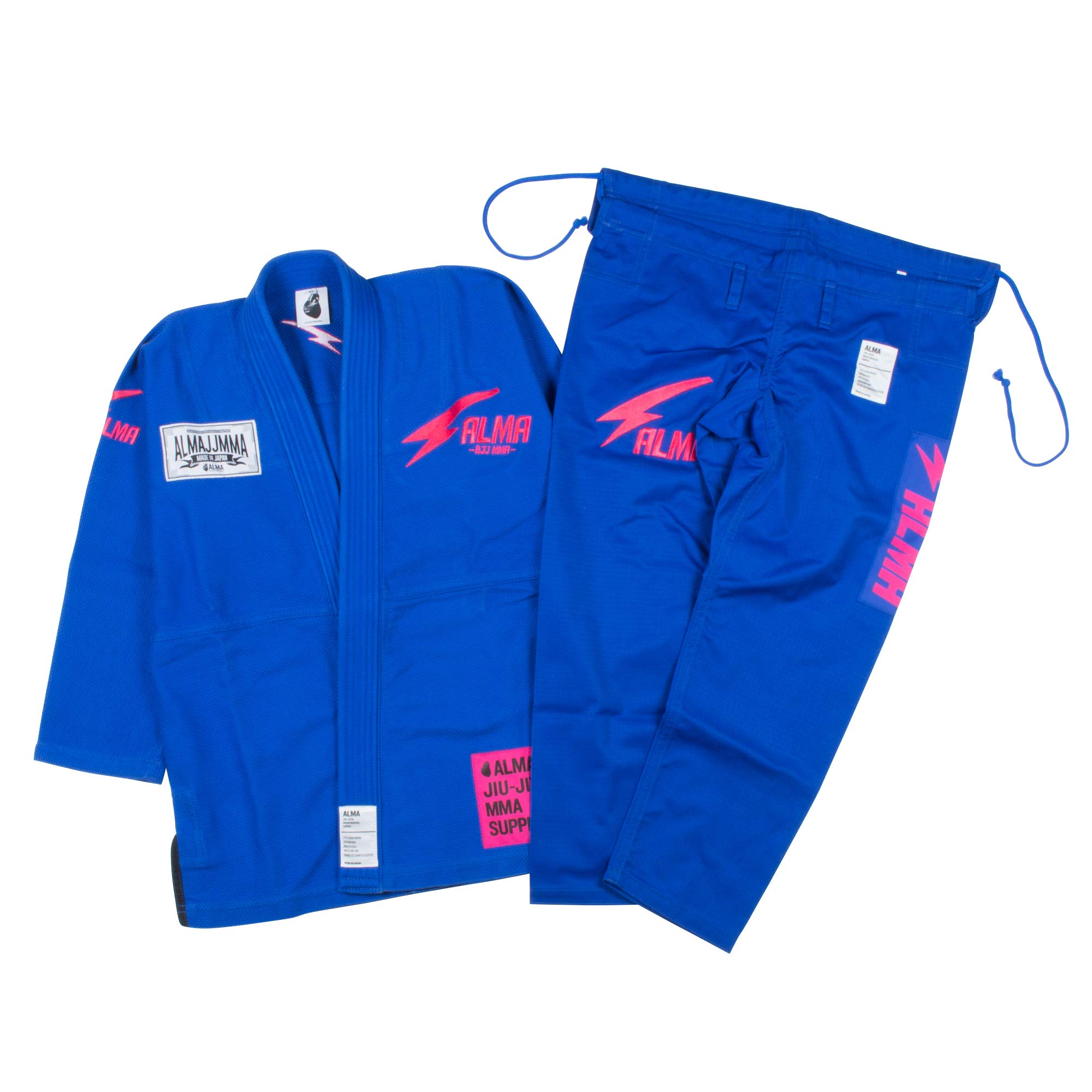 

ALMA Thunder Gi Blue A2 Jiu-Jitsu JU7-A2-BU