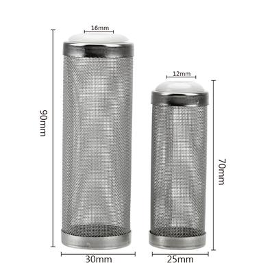 Aquarium Accessories Inflow Inlet Protect Special Shrimp Cylinder Filter Stainless Steel Filter S/L Size
